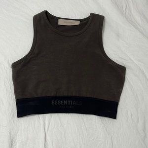 brand essentials, color brown, size xs